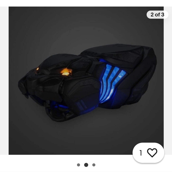Disney Marvel Black Shuri Gauntlet Light UP - Picture 1 of 5